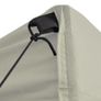 Folding Gazebo with 4 Sidewalls Cream Image 4