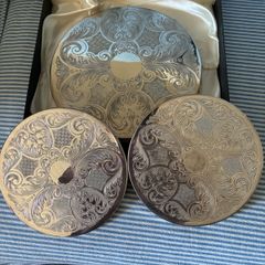 Vintage Arthur Price silver plated table mats
