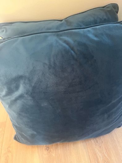 Teal cushions