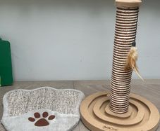 Scratching post & scratching pad