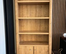 TV and matching bookcase