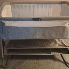 Mamas and Papas Lua Bedside Crib
