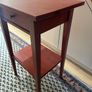 Ikea bedside table red HEMNES Image 3