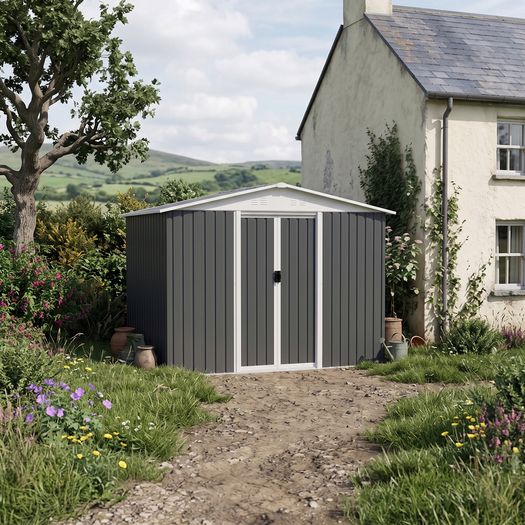 Metal Garden Shed 8x6FT