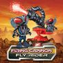 Construct A Bugz Character Building Firing Cannon & Weapon Set - Fly Rider - New Image 2