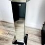 Tall Mirrored pedestal stand Image 4