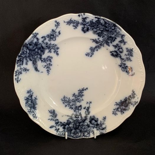 Antique Victorian plate by salt bros England