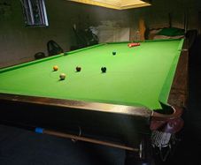REDUCED!!! full size snooker table