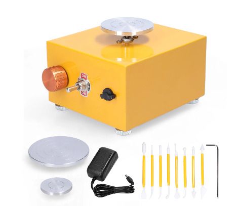 BRAND NEW DIY Clay Tool Ceramic Machine with Tray for Ceramic Work  Portable Electric Pottery Machine
