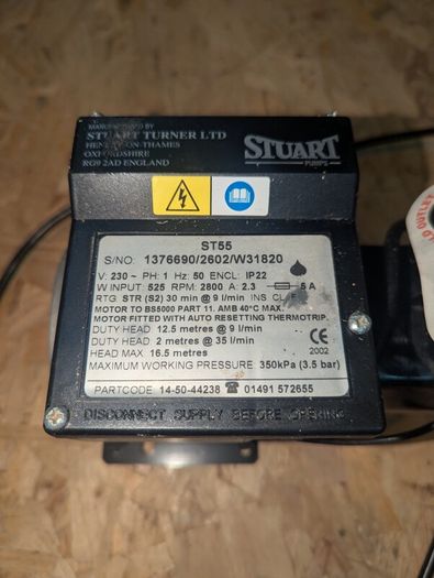 Shower pump - ST55