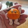 Tiny Fruit People Rare Find Vintage 6x Ceramic Figurines Image 5