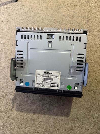 Car cd radio bracket and face shield
