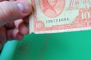 1951 Ireland Ten Shilling Banknote