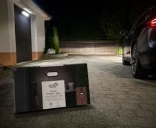 Garden Bright Solar Shed Light 24 LED