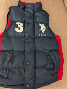 US Polo Assn sleeveless jacket