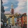 Shandon Tower Cork Art Print | Cork City Ireland Print | Irish Wall Art | Painting by Anna O'Hara | Cork Landmark Print | Unique Cork Gift Image 3
