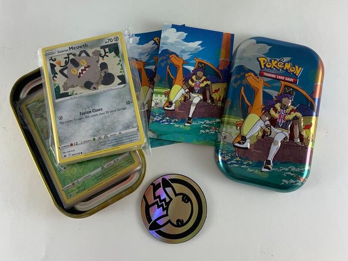 Pokemon Value 66 Card Tin 100% Authentic Cards
