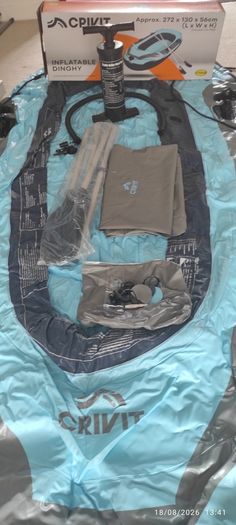 CRIVIT Inflatable Dinghy 260kg  3 Person 50 ONO