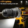 NEW 21V Cordless Drill Combi Screwdriver Set with 2 Batteries Image 3