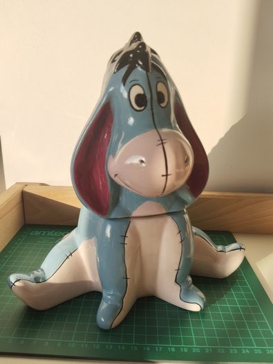 Disney Eeyore Ceramic Cookie Jar