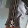 ISABEL MARANT Etoile antracite buffalo leather biker jacket Sz 40 (Fit 12-14UK) Rrp 1100 (New) Image 10