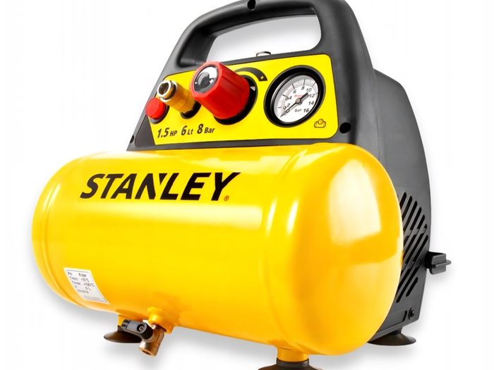 Stanley Portable Air Compressor DIY 6L