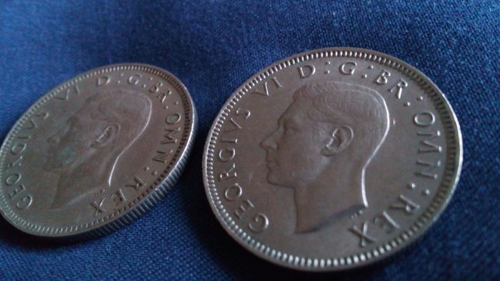 1948 Shillings. Scottish & English.