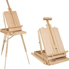 Kuyal Wooden Easel & Painting Storage