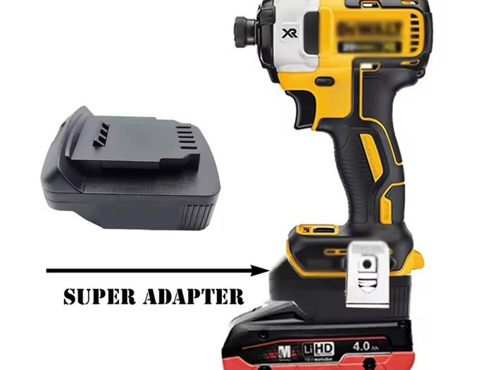Battery Adapter for Metabo 18V Lithium  convert for dewalt 20V tool use DCB204 DCB205
