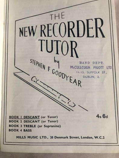 Wooden vintage Recorder