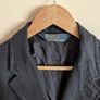 Polo Ralph Lauren Navy Linen Blazer Size 42R Image 2