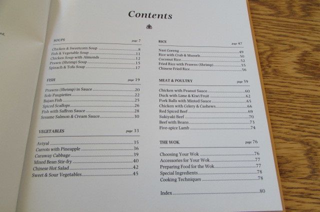 Wok Cookery Book for Sale