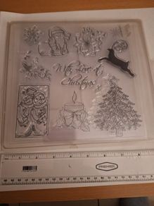 Clear stamp Christmas set