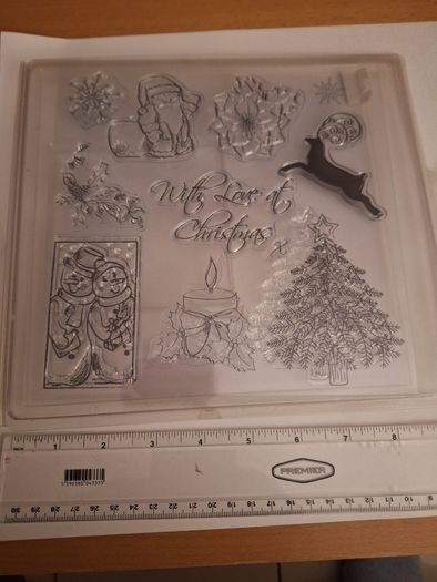 Clear stamp Christmas set