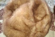Two Beautiful Vintage Mink Fur Hats including an Irish made Sydney Vard Expert Furrier 10 South King Street Dublin 2 example also fur stole collar, PRICE IS FOR THE 3 ITEMS.