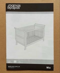 Mamas & Papas Mia cot bed