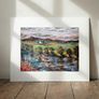 Pastoral Landscape Painting 87x65cm on canvas Image 3