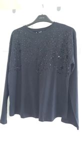 NEXT Black Sequins Top. Size 16. New