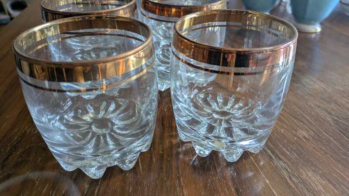 Retro Vintage Glassware 1970s