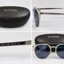 Guess GU 0314 Silver Sunglasses with Case Image 2