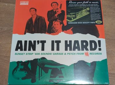 Ain't It Hard! Sunset Strip 60s Garage Psych Vinyl LP SEALED Sundazed