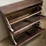 Solid wooden shoe cabinet Image 3