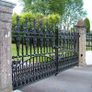 Set of brand new solid cast iron gates with posts Image 2
