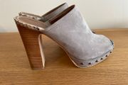 Designer Open Toe High Heel Sandals (Size 4)