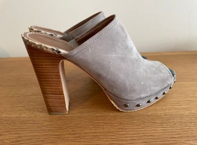 Designer Open Toe High Heel Sandals (Size 4)