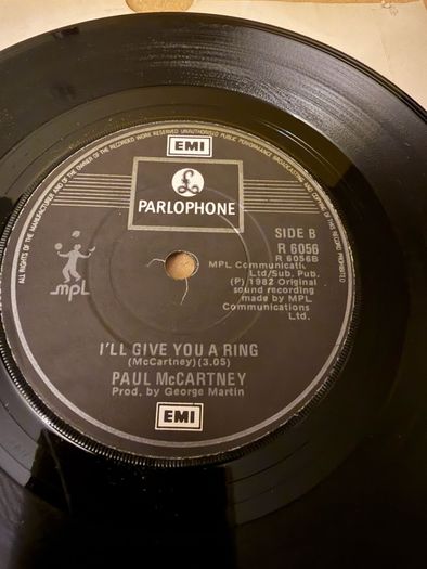 Paul McCartney Take It Away 1982 7inch Vinyl Single