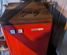 Opop H430 Woodpellet boiler. Free to take away.