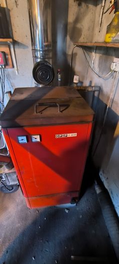 Opop H430 Woodpellet boiler. Free to take away.
