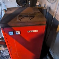 Opop H430 Woodpellet boiler. Free to take away.