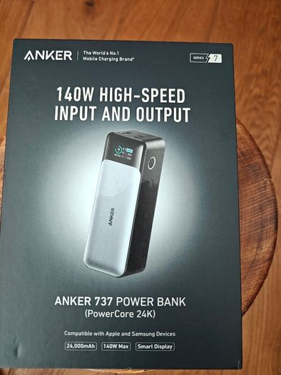Anker 737 140W High Speed Input and Output Power Bank